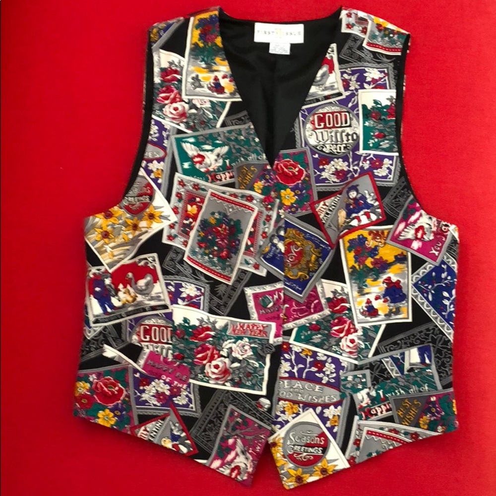 First Issue silk vest